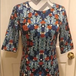 Anthropologie Sheath Dress Ladakh NWOT